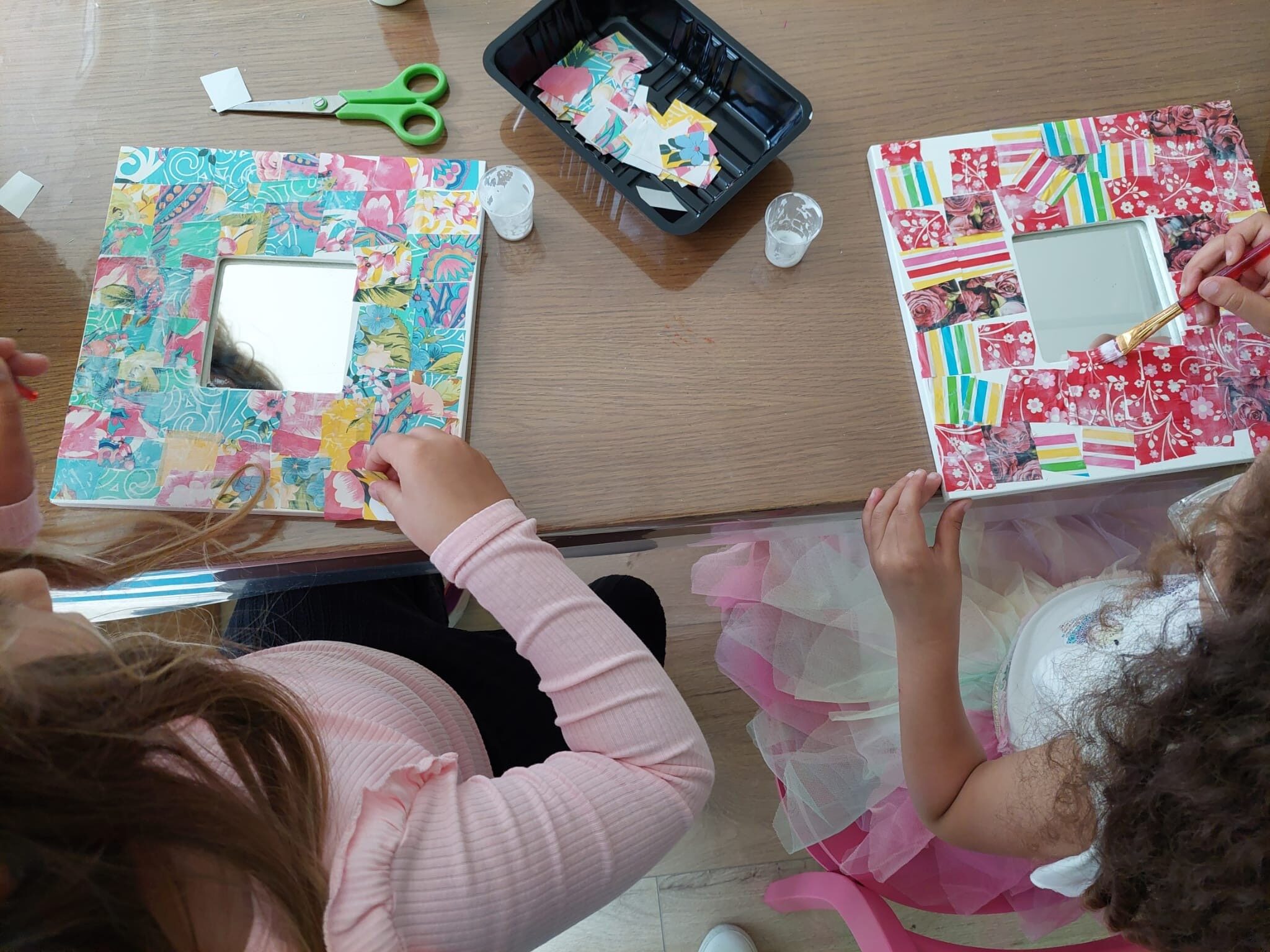 spiegeltje pimpen kinderfeestje